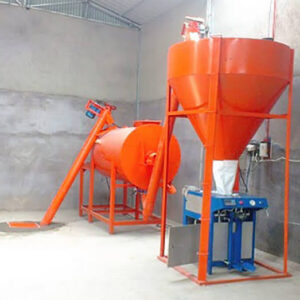 Semi-Automatic Dry Mortar, Tile-Adhesive, Wall-Putty and Plaster Production Line