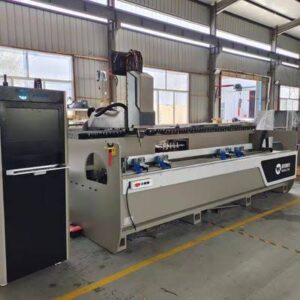 3+1 Axis CNC Aluminium Window, Door and Curtain-Wall Profile Machining Centre