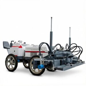 Full-Hydraulic Ride-On Concrete Laser Screed with Leica Laser Control